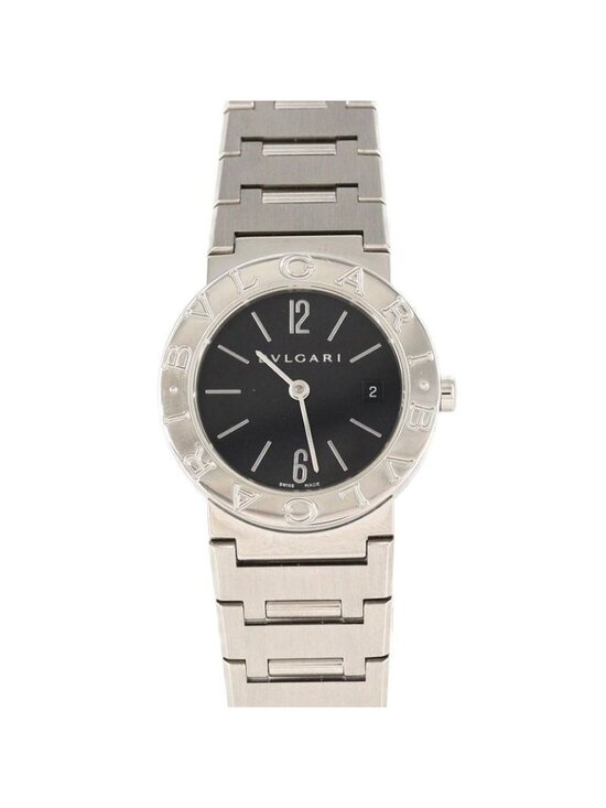 Bvlgari SS Quartz Watch Black main image 7